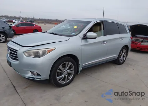 2014 Infiniti Qx60 z USA, uszkodzony, nr VIN 5N1AL0MM5EC548229